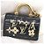 Louis Vuitton Portachiavi Portefeuille Speedy Inclusion Nero - vista 5