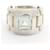 Hermès Hermes Square Link Ring mit Stein Silber