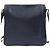 Borsa a tracolla Gucci in pelle blu navy - vista 2