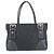 Borsa Tote Prada in nylon Tessuto e pelle Nero