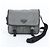 Bolsa Messenger Prada em nylon Tessuto com logo triangular Marrom Preto
