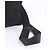 Bolsa Messenger Prada em nylon Tessuto com logo triangular Preto - vista 2