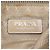 Borsa a tracolla in pelle e nylon Tessuto con logo triangolare Prada Bianco Beige - vista 10