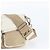 Borsa a tracolla in pelle e nylon Tessuto con logo triangolare Prada Bianco Beige - vista 2