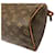 Borsa Louis Vuitton Speedy 25 Marrone Monogramma - vista 7