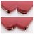 Cartera larga Hermès Azap Silk'in Long Epsom Roja - vista 4