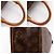 Borsa Boston Louis Vuitton Keepall Monogram Marrone - vista 17