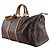 Borsa Boston Louis Vuitton Keepall Monogram Marrone - vista 2