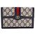 Pochette Gucci GG Supreme Canvas Bleu