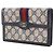 Pochette Gucci GG Supreme Canvas Bleu - vue 2