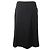 Falda de lana Chanel Coco Mark Negro - vista 3