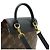 Zaino Louis Vuitton Montsouris NM BB Monogram Marrone Nero - vista 4