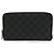 Cartera Larga Louis Vuitton Zippy Organizer Damier Graphite Negro Gris
