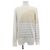 Hermès Hermes Cashmere Knitwear XS Blanco Beige