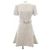 Louis Vuitton FNDR66O80 Kleid Silber Beige