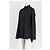 Camisa Agolde de algodón negra XS Negro - vista 4