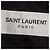 Saint Laurent Schwarzer Mantel mit Pelz - Ansicht 7