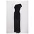 Dagmar Schwarzes langes Viscose Kleid - Ansicht 4