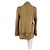 Autre Marque Wildlederjacke mit Pelzfutter Kamel - Ansicht 2