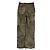 Giorgio Armani Khaki Lederhose - Ansicht 2