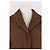 Autre Marque Braune Wildlederjacke - Ansicht 2
