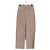 Autre Marque BY MALINA Gerade Hose aus Wildleder Beige