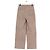 Autre Marque BY MALINA Gerade Hose aus Wildleder Beige - Ansicht 4