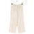 Autre Marque LAGANINI Hose in Beige gerade geschnitten
