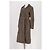 Abrigo de cuero marrón Mint Velvet Castaño - vista 4