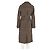 Abrigo de cuero marrón Mint Velvet Castaño - vista 6