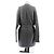 360 Cashmere Cárdigan oversize gris de cachemira - vista 2