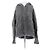 de Grisogono Sudadera con capucha de lana gris