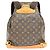 Louis Vuitton Montsouris Monogram GM Marrone - vista 2