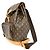 Louis Vuitton Montsouris Monogram GM Marrone - vista 3