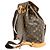 Louis Vuitton Montsouris Monogram GM Marrone - vista 4