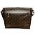 Borsa a tracolla Louis Vuitton Discrete MM Marrone Monogramma - vista 2