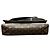 Borsa a tracolla Louis Vuitton Discrete MM Marrone Monogramma - vista 3