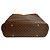 Céline Borsa a tracolla Celine in PVC marrone - vista 3