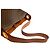 Céline Borsa a tracolla Celine in PVC marrone - vista 5