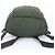Prada Tessuto Nylon Triangle Logo Leather Backpack Brown Green Khaki - view 5