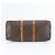 Borsa Louis Vuitton Monogram Keepall Bandoulière 50 Marrone - vista 6