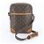 Borsa a tracolla Louis Vuitton Monogram Danube GM in pelle Marrone