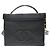 Vanity Beauty case vintage Chanel in vitello Nero - vista 2