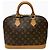 Borsa a mano Louis Vuitton Alma Marrone Monogramma