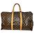 Borsa Boston Louis Vuitton Keepall 50 Marrone Monogramma