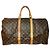 Borsa Boston Louis Vuitton Keepall 50 Marrone Monogramma - vista 2