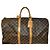 Louis Vuitton Keepall 55 Bandoulière Boston Bag Marrone Monogramma