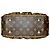 Sac à main Louis Vuitton Clara - Monogram Canvas Marron Monogramme - vue 3
