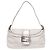 Borsa a secchiello monospalla Fendi Zucchino Mamma Argento
