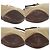 Borsa a tracolla Prada in tela jacquard con logo e pelle Marrone Beige - vista 4